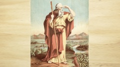 Moses läuft barfus
